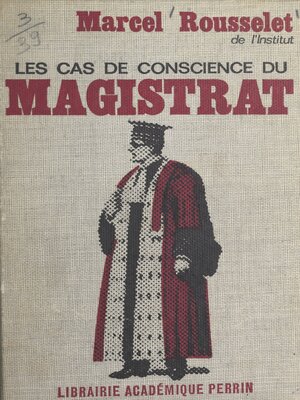 cover image of Les cas de conscience du magistrat